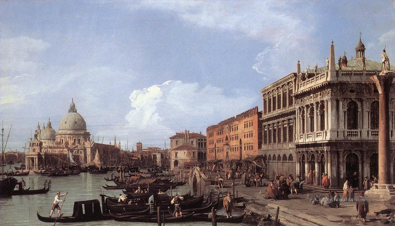 Der Molo nach Westen Canaletto Ölgemälde